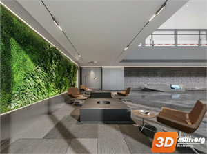 Lobby front desk Skp Files 
